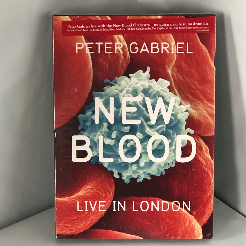 🍀3/$40🍀 Peter Gabriel New Blood Live In London